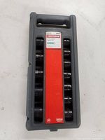 Closed case showing Craftsman label and part number