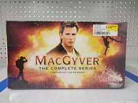 Front view of sealed MacGyver Complete Series DVD box set