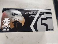 Box top showing Matco Tools Whit Bazemore Camaro Funny Car 1⁄24 scale info