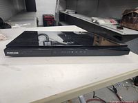 Top view of Samsung Blu-ray player