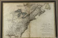 Close view of map details and title block