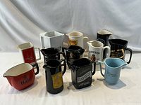 All twelve pitchers group view