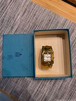 Watch in Birks box showing overall appearance