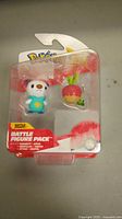 Sealed Pokemon battle figure pack with two figures.
