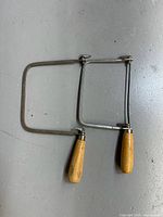 Both coping saws side by side showing frames and handles