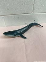 full view of whale figurine