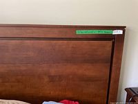 Headboard panel of Gibbard queen bed frame