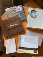 All items grouped on table