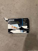 Damaged box of Epson Premium Photo Paper Glossy