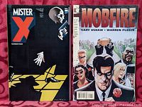 Front covers of both comic books