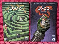 Front covers of both Marvel 1602 Part Two and Part Three comics