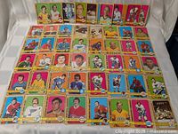 Full layout of all cards in lot