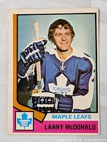 Front of card showing player image and team logo