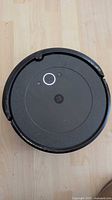 Top view of Roomba i4 showing sensors and finish
