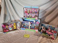 All four sealed Peppa Pig boxes grouped