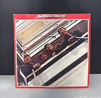Front cover of The Beatles 1962-1966 (Red Album) vinyl