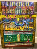 Full view of painting showing overall composition and colors