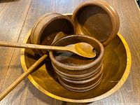 all pieces nested inside large bowl