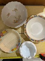 All four bowls overview