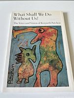 Front cover of the book showing colorful abstract art and text.