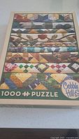 Front of Cobble Hill Grandma's Quilts 1000-piece puzzle box