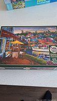 Front of boxed Cobble Hill Harbour Gallery 1000-piece puzzle