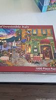 Front of Eurographics Irresistible Italy 1000-piece puzzle box