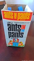 Front of Ants in the Pants box