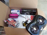 Open box showing all medical items together