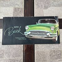 Front cover showing green 1955 Buick and title