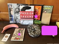 All items laid out on tabletop