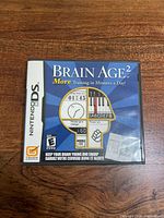Front cover of Brain Age 2 Nintendo DS case