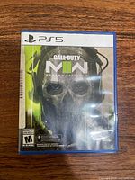 Front cover of PS5 Call of Duty Modern Warfare II case