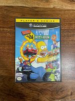 Front cover of The Simpsons Hit & Run Player’s Choice GameCube case