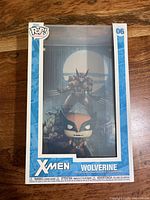 Front of boxed Funko Pop Comic Covers #06 Wolverine