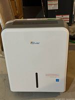 Front view of Senville dehumidifier