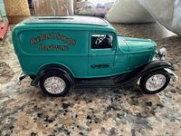 Left side view showing Orchard Supply Hardware graphics and general condition