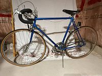 Full left-side profile of Schwinn Le Tour IV road bike