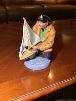 Front angled view of Royal Doulton Sailor's Holiday figurine