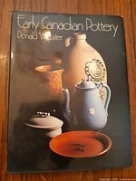 Front cover of Early Canadian Pottery hardcover book