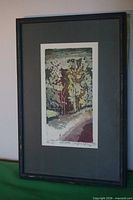 Full view of framed print