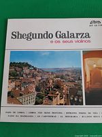 Front sleeve showing title, artist, catalogue number, Lisbon image