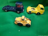 All three Corgi vehicles together