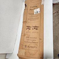 Closed original box displaying J.K. Adams branding and product name