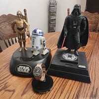 All three items grouped on table