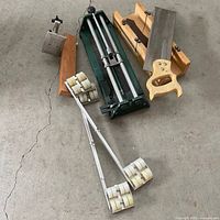 Overview of all tools on floor