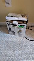 Closed Cuisinart box showing front graphics