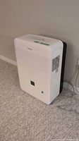 Front view of Danby dehumidifier