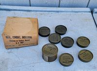 Outer box and nine cans overview