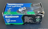Closed box showing Mastercraft branding and model information with product features